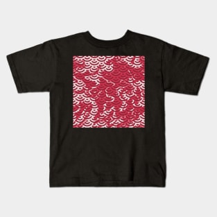 Red Dragon Scales Kids T-Shirt